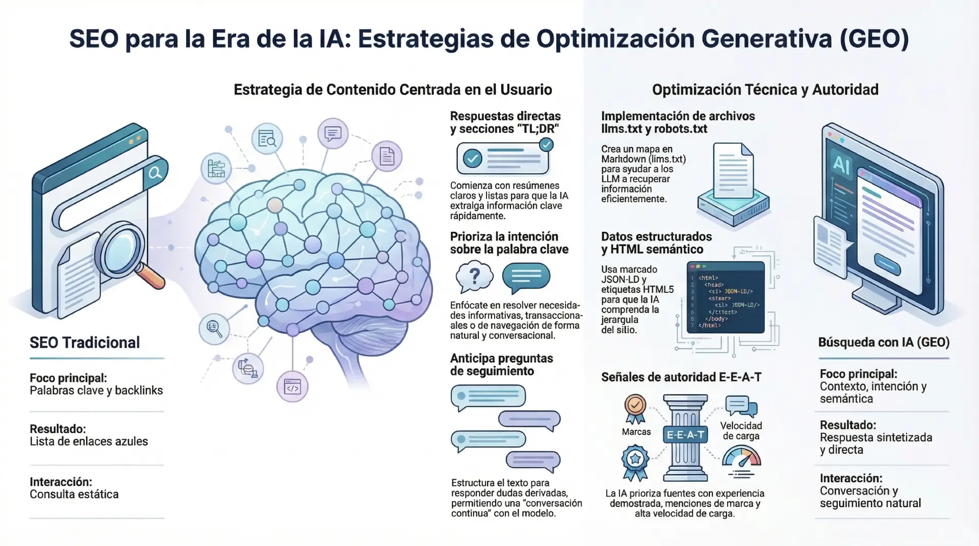 Optimizar tu Contenido para la Búsqueda con IA